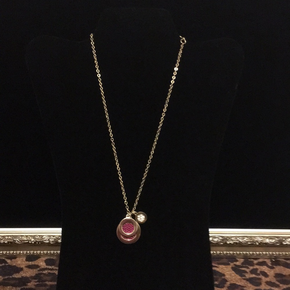 💜 Anne Klein necklace with earrings - Picture 3 of 5